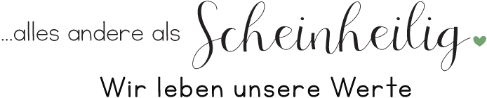Wir leben unsere Werte | Scheinheilig