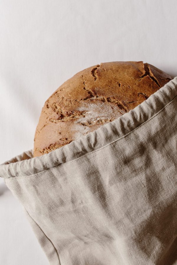 Brotbeutel von scheinheilig aus Reinleinen