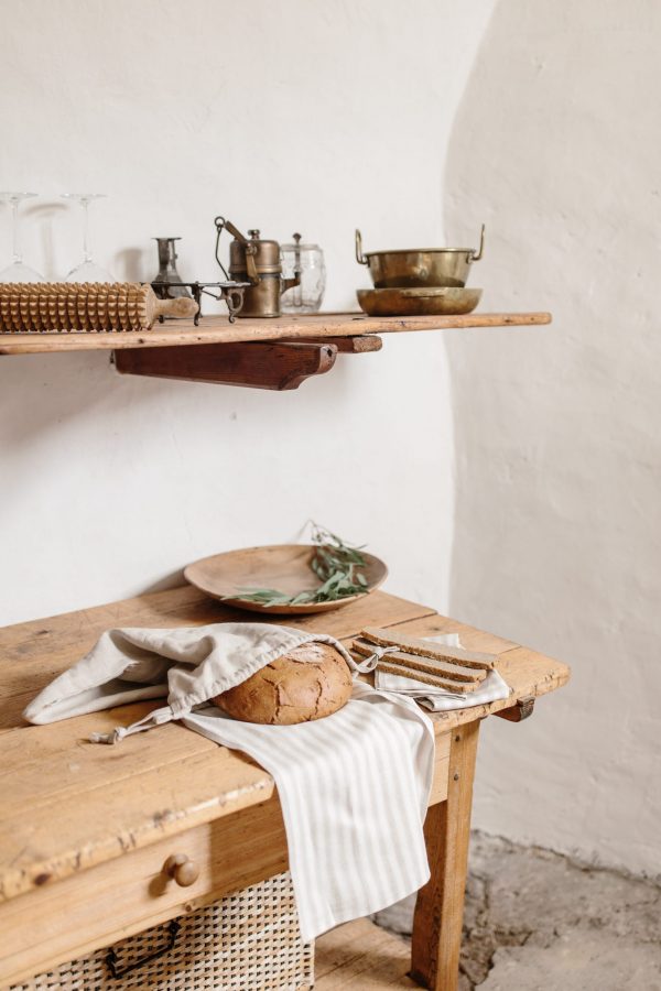 Brotbeutel aus Reinleinen – Bild 2