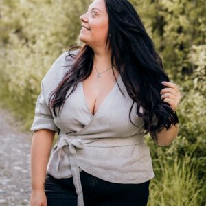 Wickelbluse "Halesia"