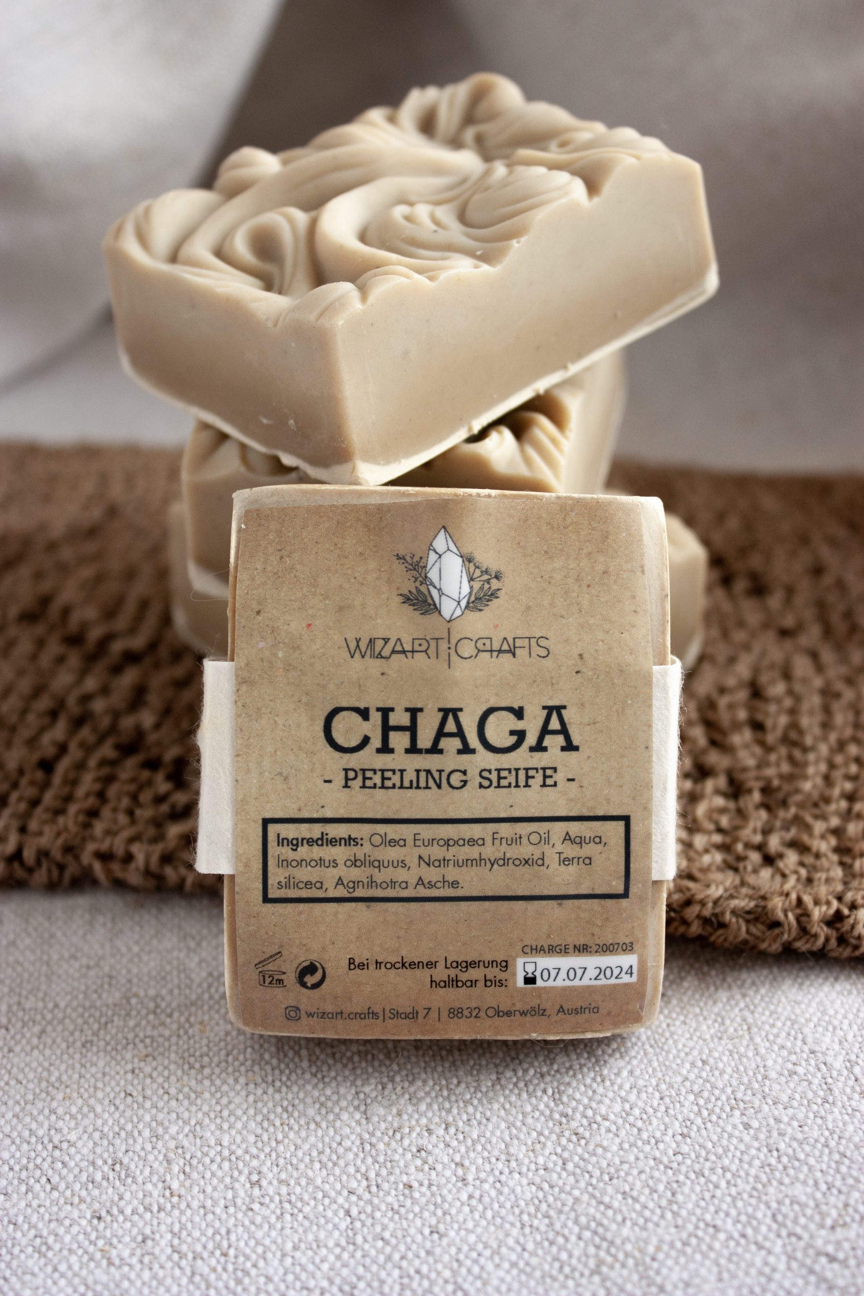 *Waschhandschuh "Urtica" & Seife - Set* – Bild 9