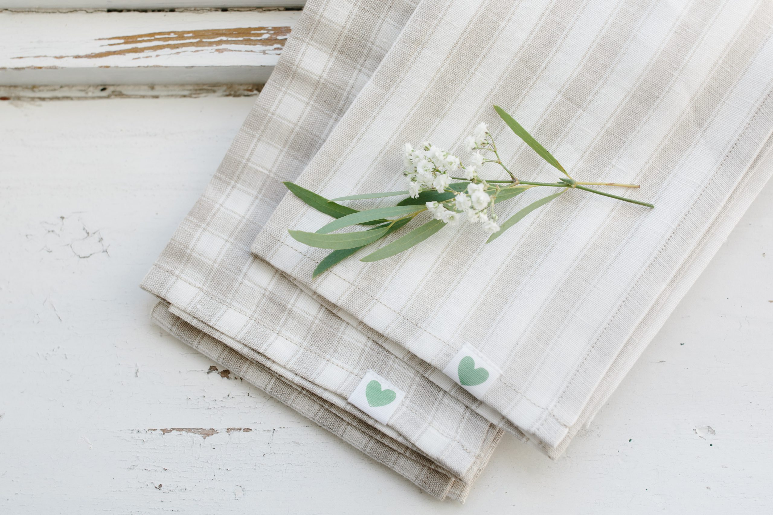 Geschirrtücher aus Reinleinen – Bild 3