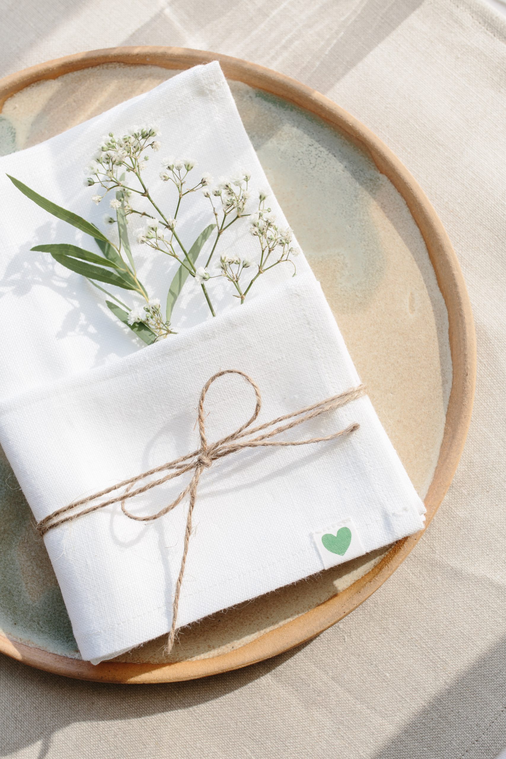 Servietten aus Reinleinen – Bild 4