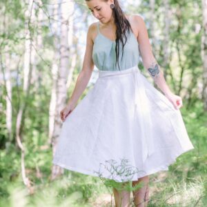 Wickelkreisrock "Olea"