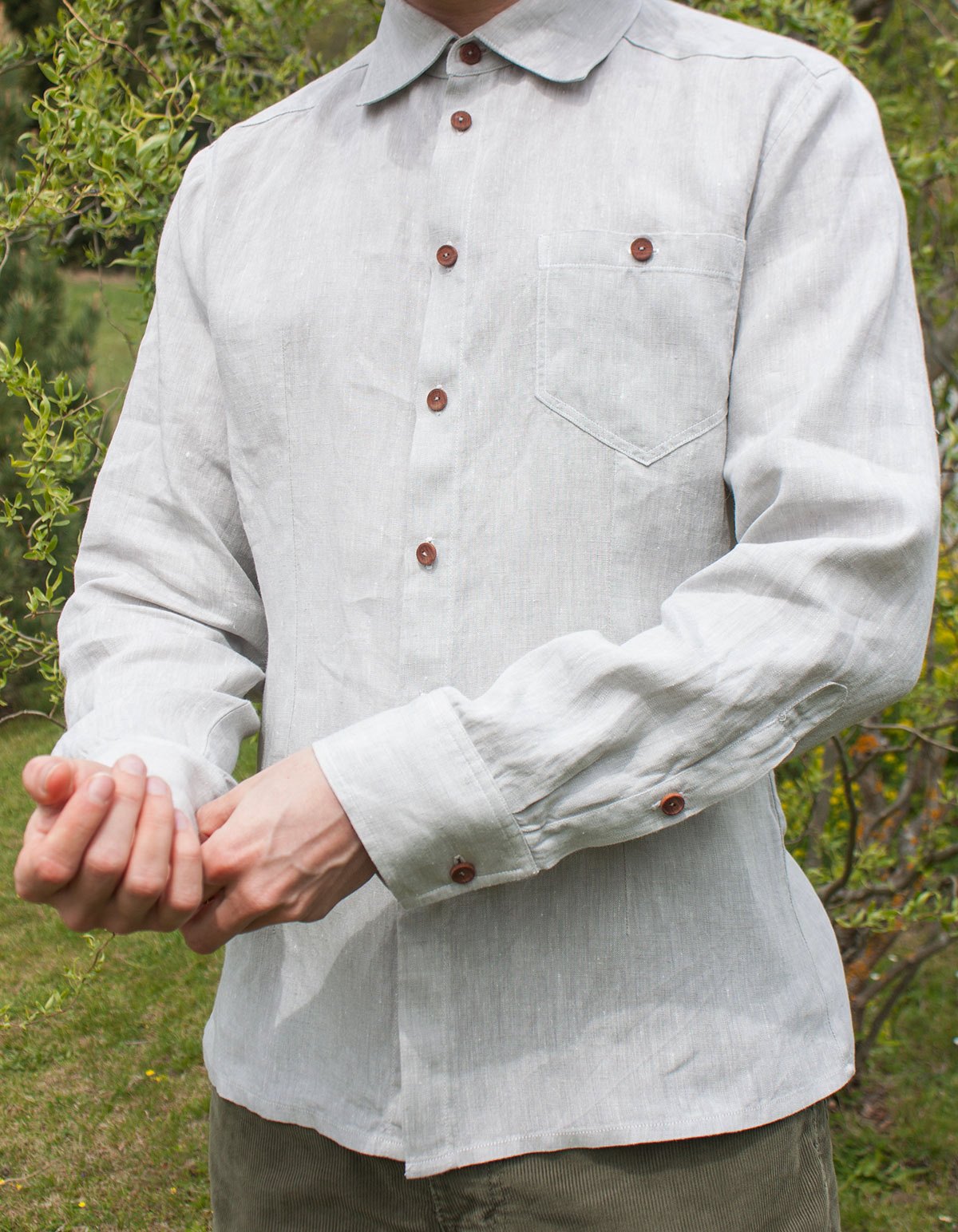 Herren-Hemd "Amalaki" – Bild 2